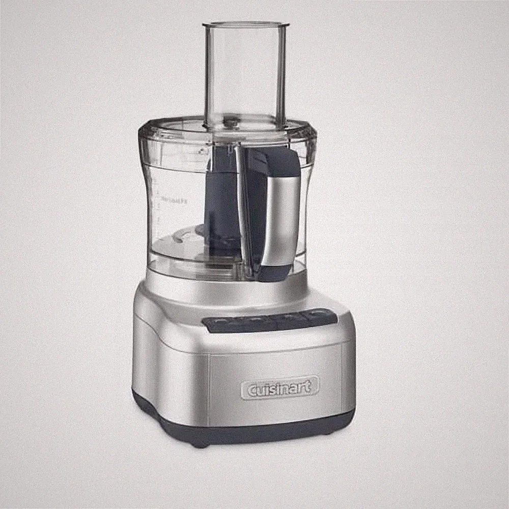 Cuisinart Elemental 8-Cup Food Processor Silver Kitchen Chopper FREE SHIP
