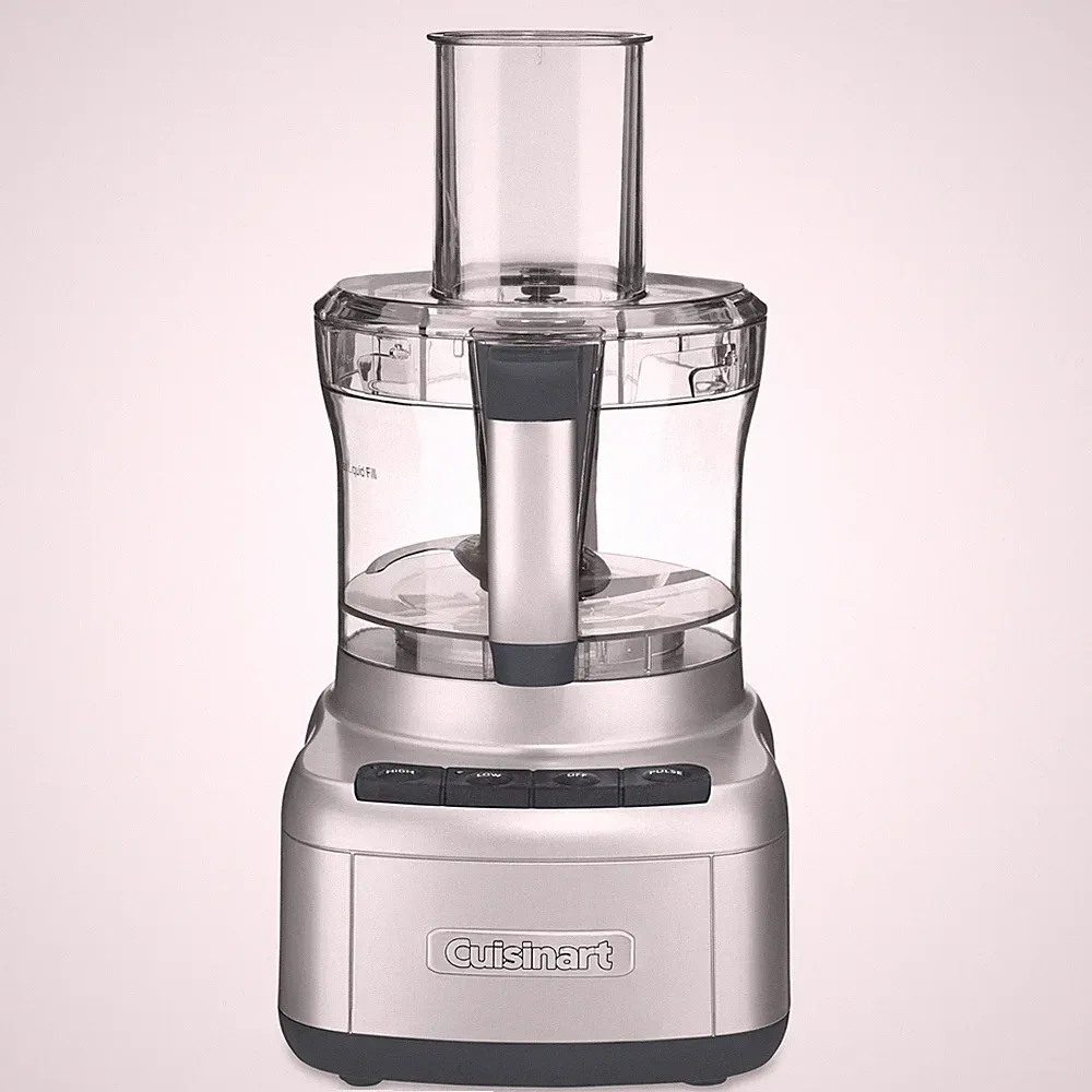 Cuisinart Elemental 8-Cup Food Processor, Versatile Blades, Powerful, Silver
