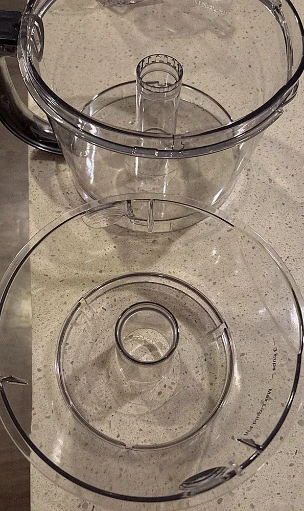 Cuisinart Elite 12 Cup Food Processor OEM Large & Small Work Bowl FP-12LWBT SWBT