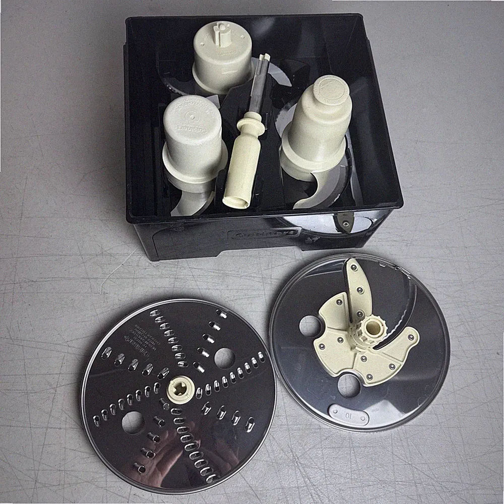 Cuisinart Elite 16 Cup FP-16DC 1500W Food Processor Accessories w/ Case (no lid)