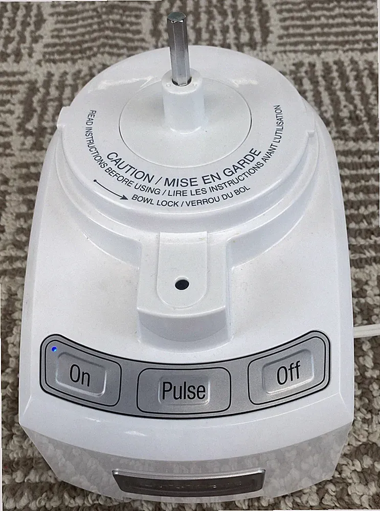 Cuisinart Elite 7 Cup Food Processor Motor Base MFP-108 White Tested Works