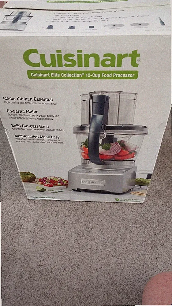 Cuisinart Elite Collection CFP-24DCNPC 12-Cup 1000W Food Processor 3-Speed