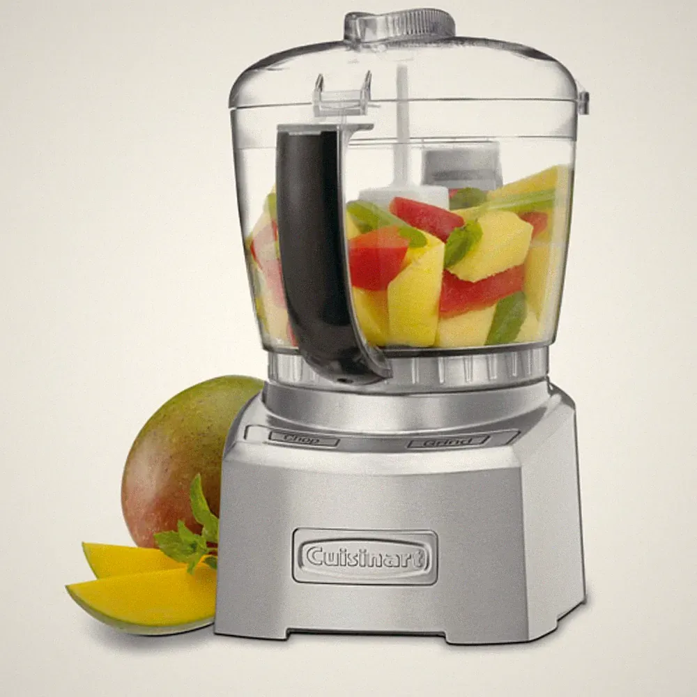 Cuisinart Elite Die-Cast 4-Cup Mini Prep Food Processor Silver.