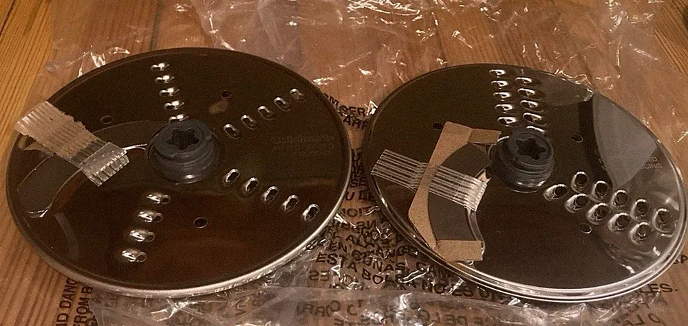 Cuisinart Food Pro FP-7 FP-9 Fine Medium Slice Shred Disc Set FP-7FD 9FD 7MD 9MD