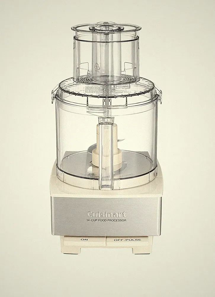 Cuisinart Food Processor 14 Cup Cream Stainless Steel DFP-14CRM Vegetable