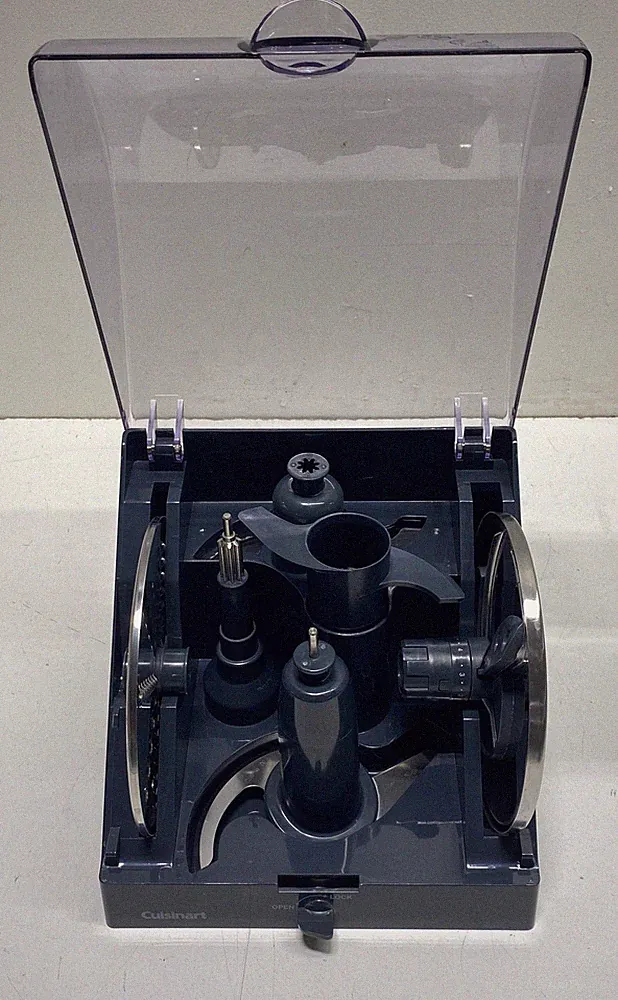 Cuisinart Food Processor Accessories FP 11 13SC Storage Case Black
