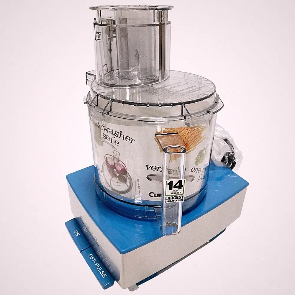 Cuisinart Food Processor, Custom 14 Cup, 2 Speed, DFP-14RSBY Sky Blue