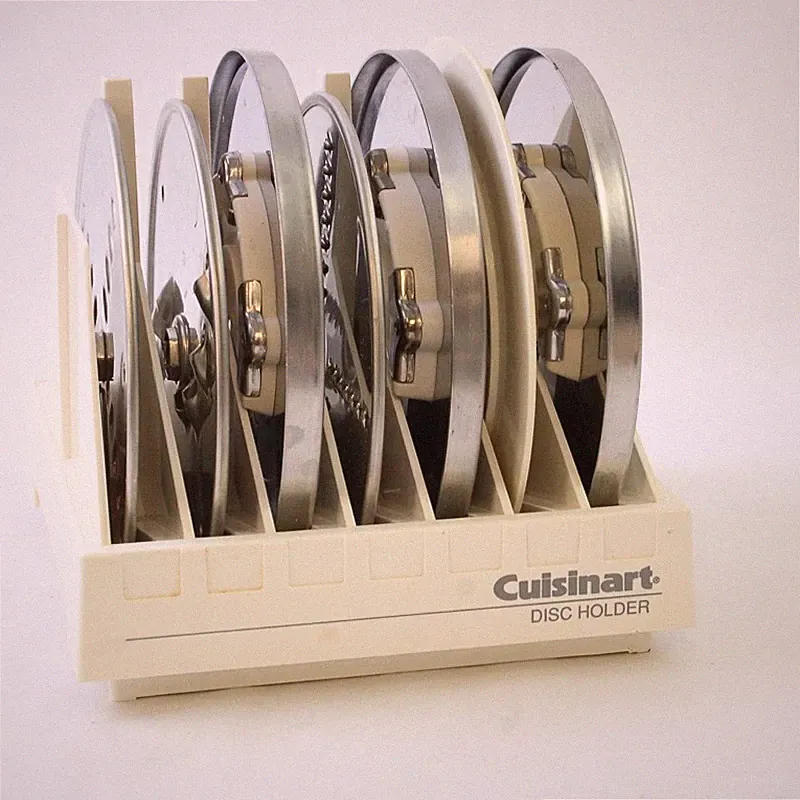 Cuisinart Food Processor Disc Holder with 6 Interchangeable Blades