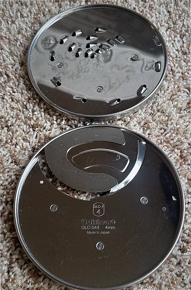 Cuisinart Food Processor Discs Blades DLC-044 4mm & DLC-037