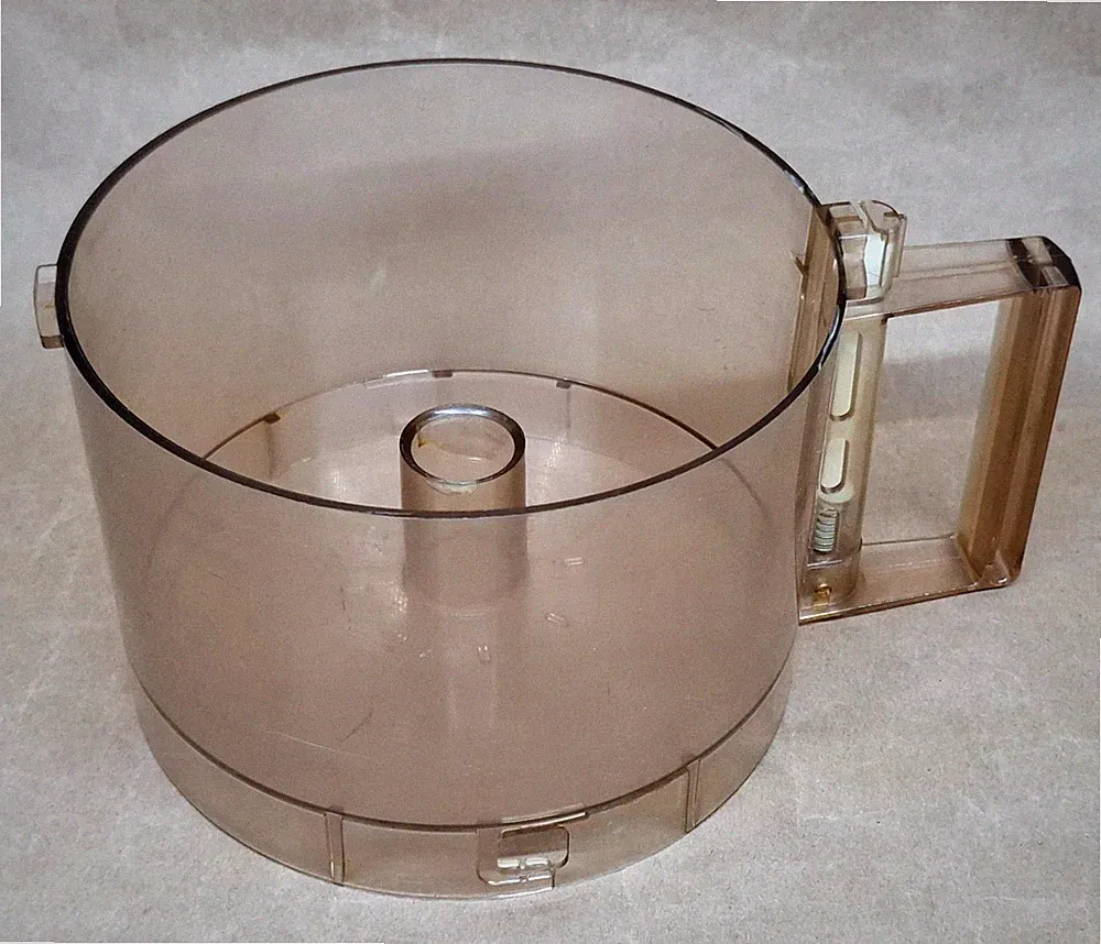 CUISINART Food Processor DLC-10, DLC-10C Amber Work Bowl Replacement (No Lid)