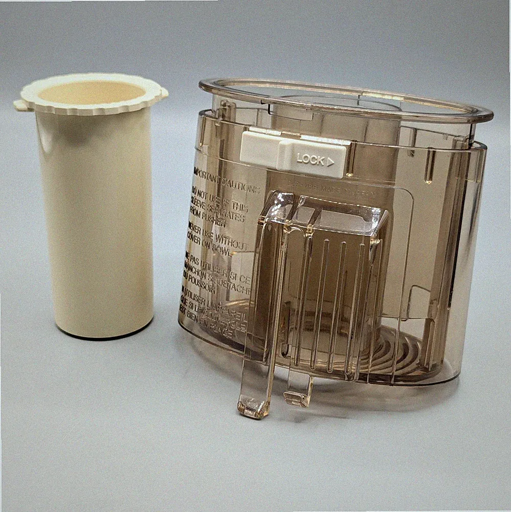 Cuisinart Food Processor DLC-10 Replacement Chute Sleeve DLC-118B & Pusher