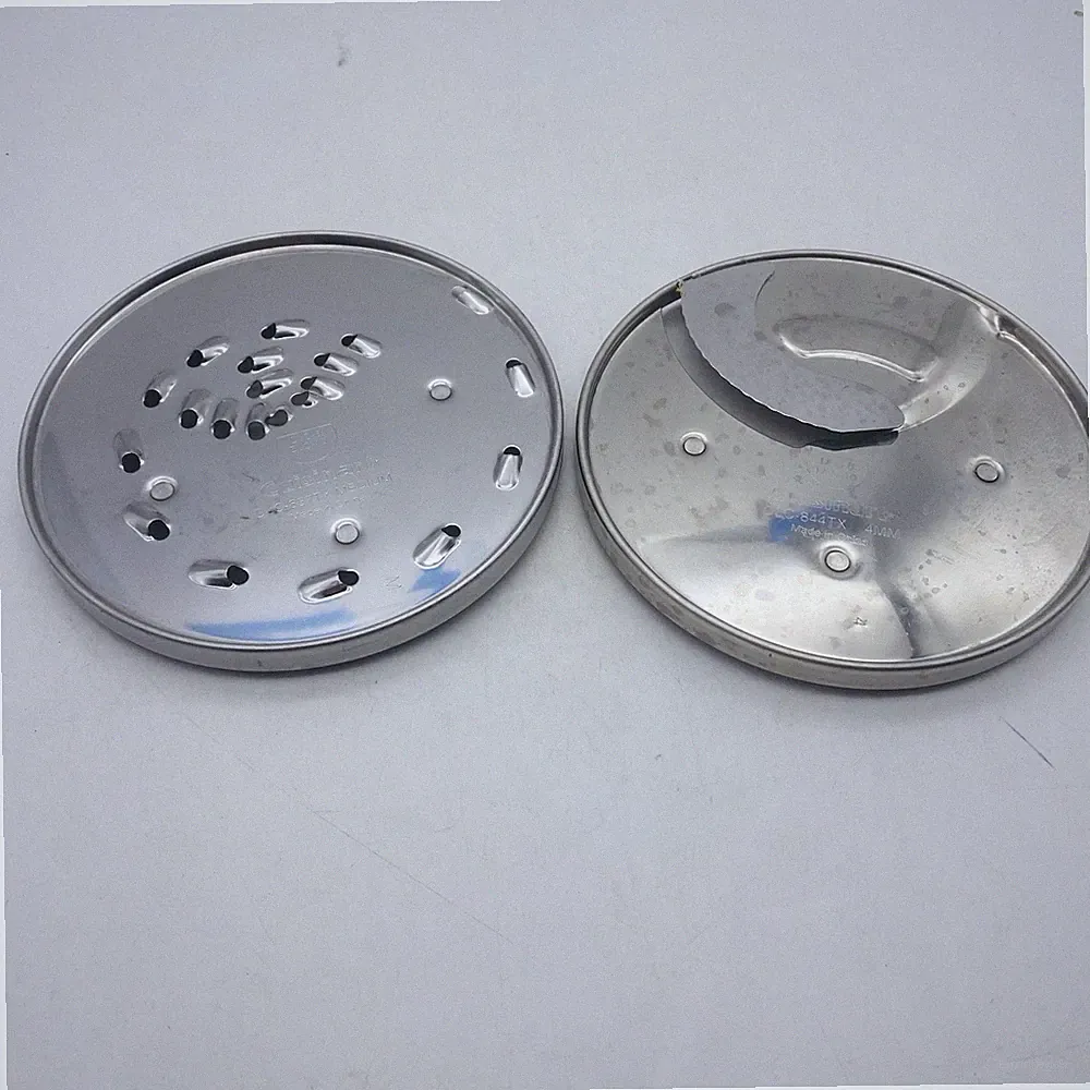 Cuisinart Food Processor Medium Shredding & 4mm Slicing Discs for DLC-8 & DLC-10
