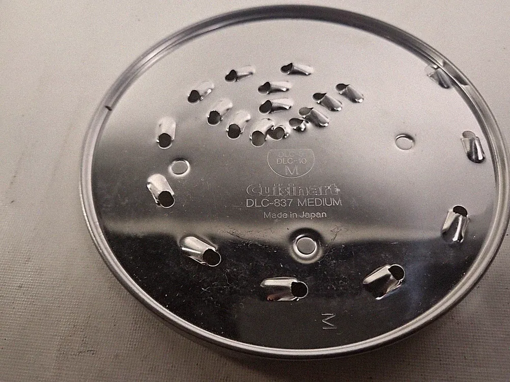 Cuisinart Food Processor Medium Shredding Disk DLC-837/DLC-837TX for DLC-8 + 10