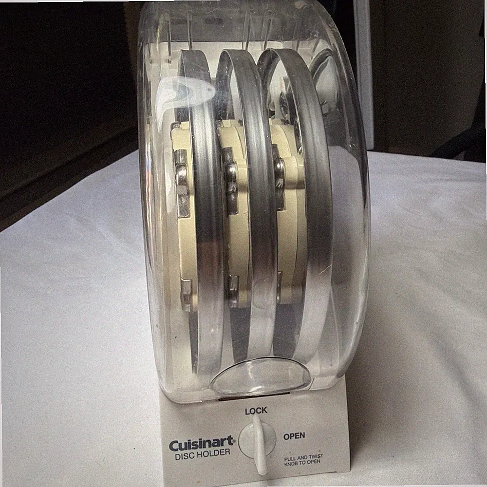 CUISINART Food Processor Safety 3-disc Holder With Lock DH-4C