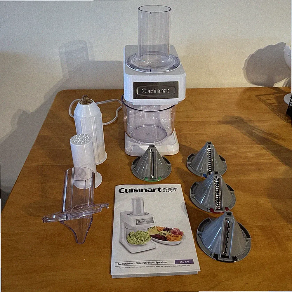 Cuisinart Food Processor #SSL-100, Slicer/Shredder/Spiralizer