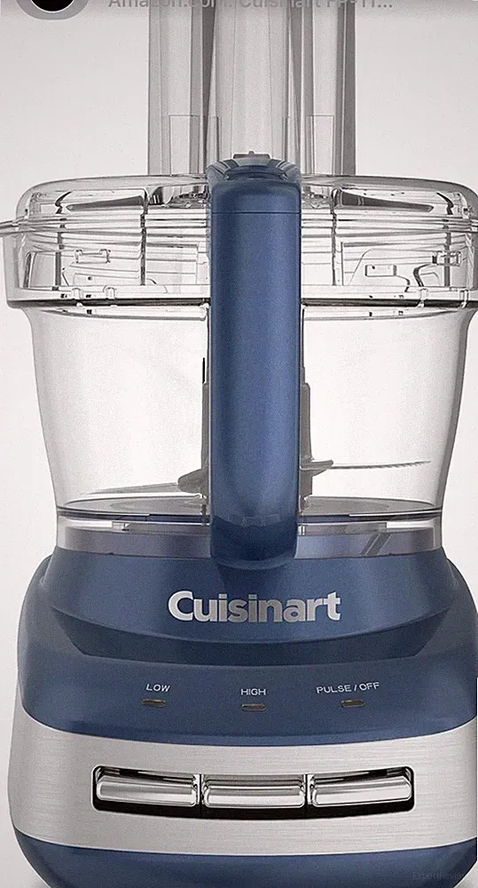 Cuisinart FP-110MB 10-Cup Food Processor Marine Blue + Blade Storage Case