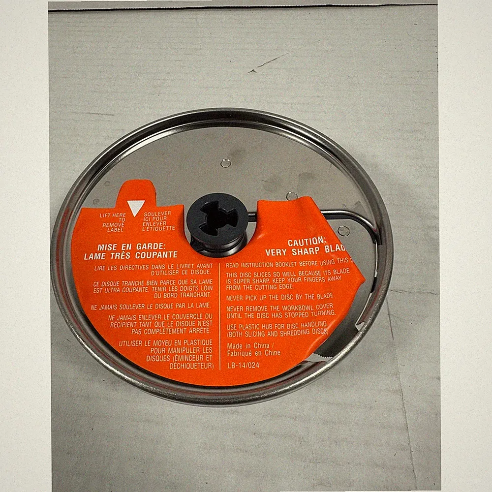 Cuisinart FP-11SD Adjustable Slicing Disc Food Processor Replacement Silver Gray