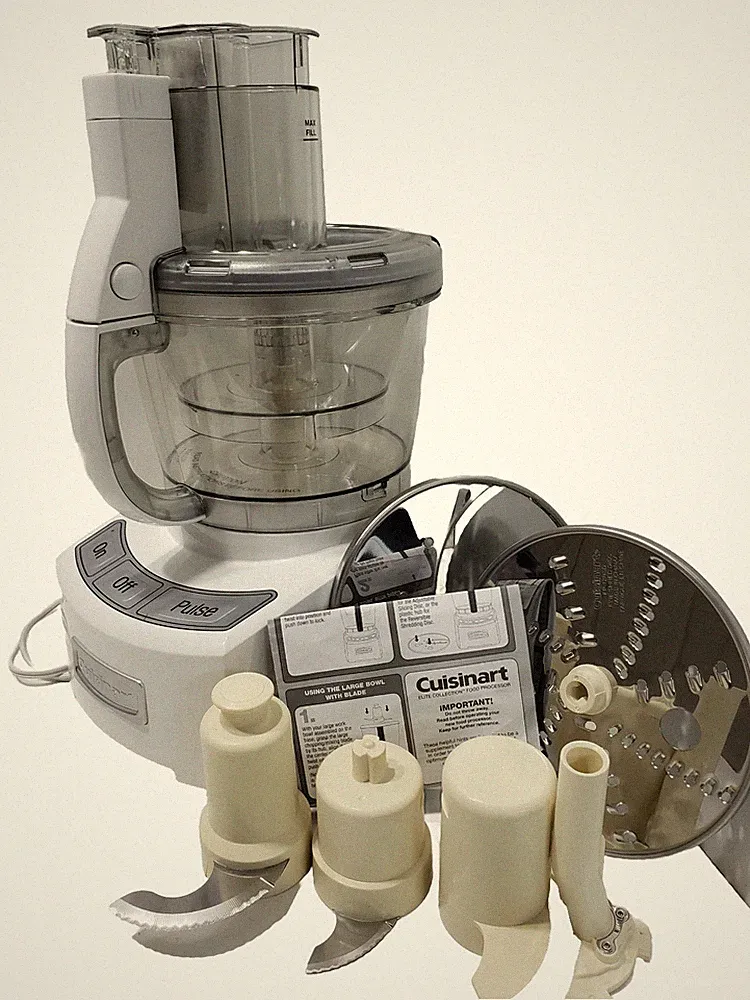 Cuisinart FP-12 Elite Collection 12 cup food processor White With Accessories