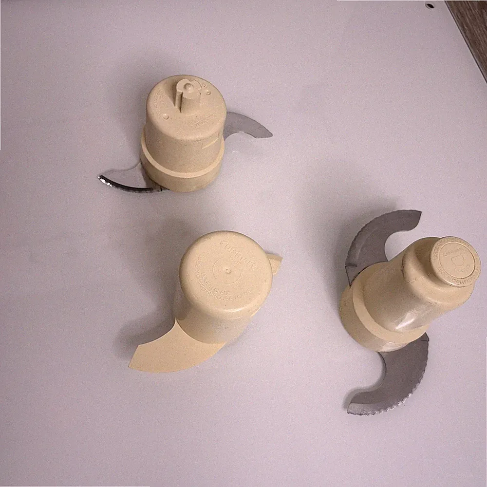 Cuisinart FP-12DC Blade Set — Large Chopping Dough Shredding 3-Piece