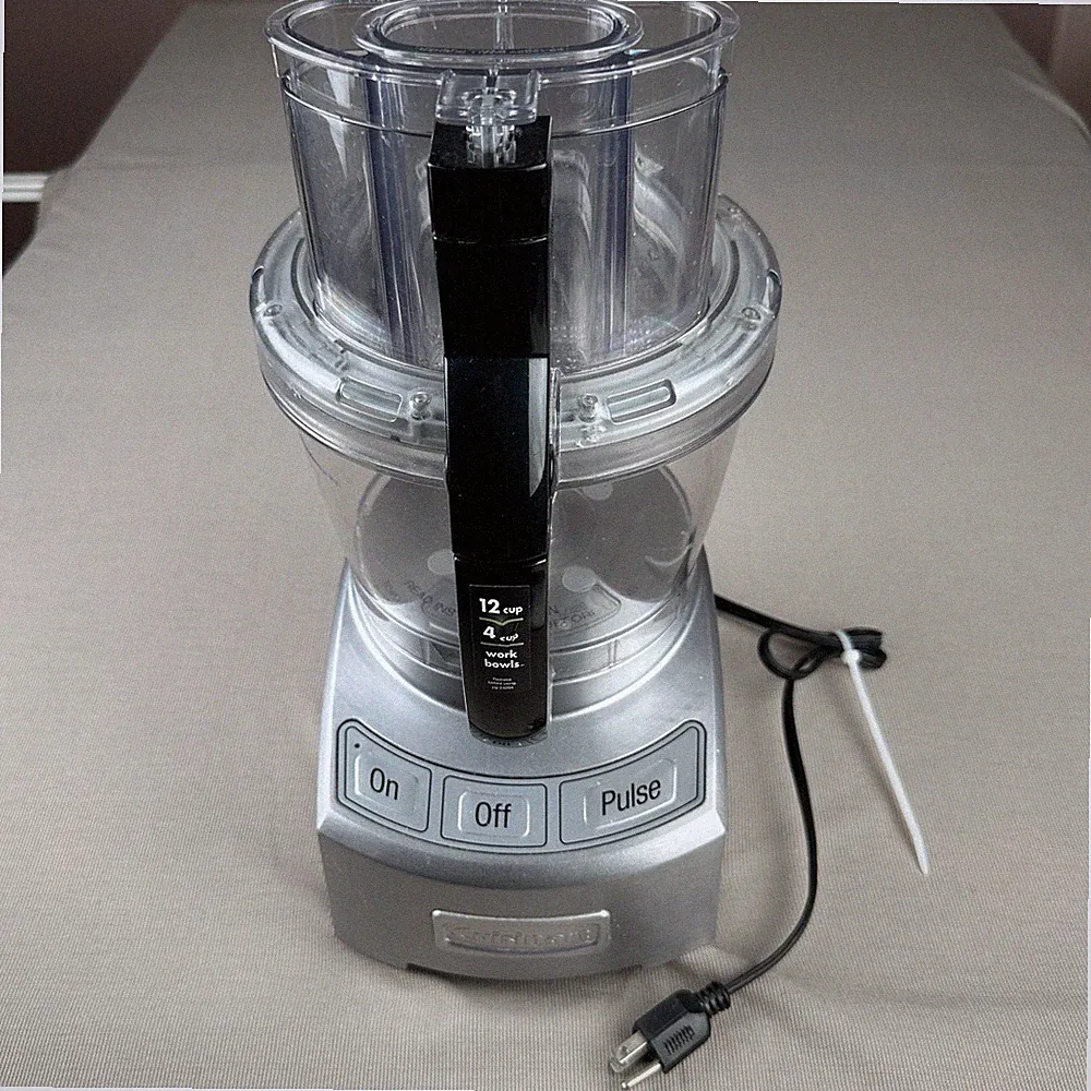 Cuisinart FP-12DC Elite Collection 12-Cup Food Processor Tested Works EUC