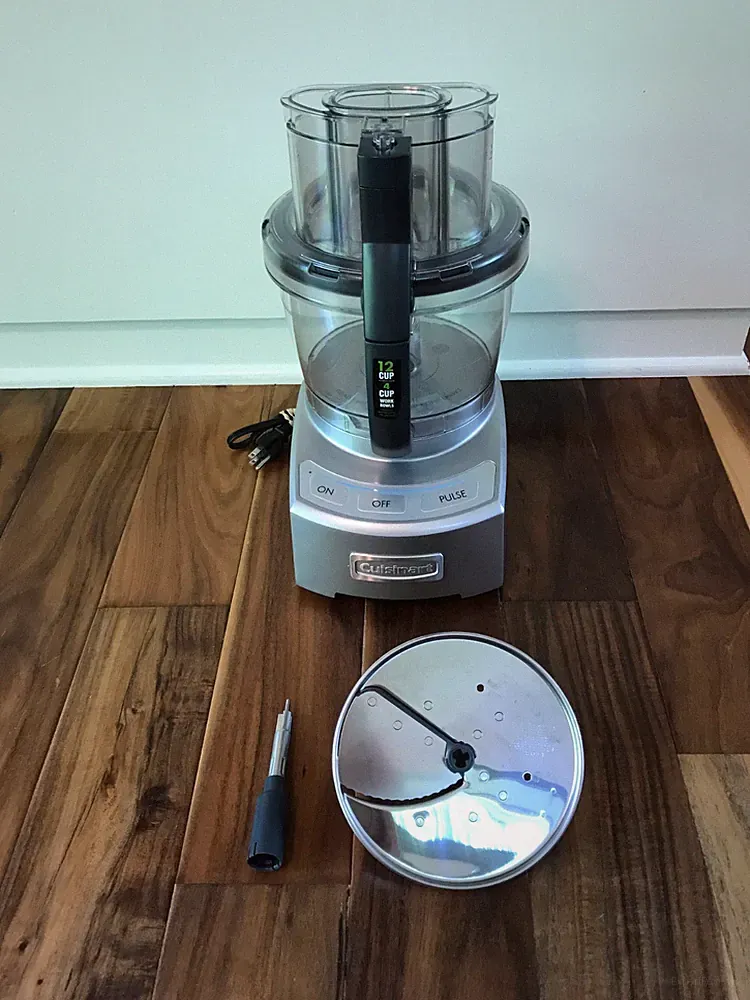 Cuisinart FP-12DC Elite Collection 12-Cup Food Processor W/ Stem Adapter & Blade
