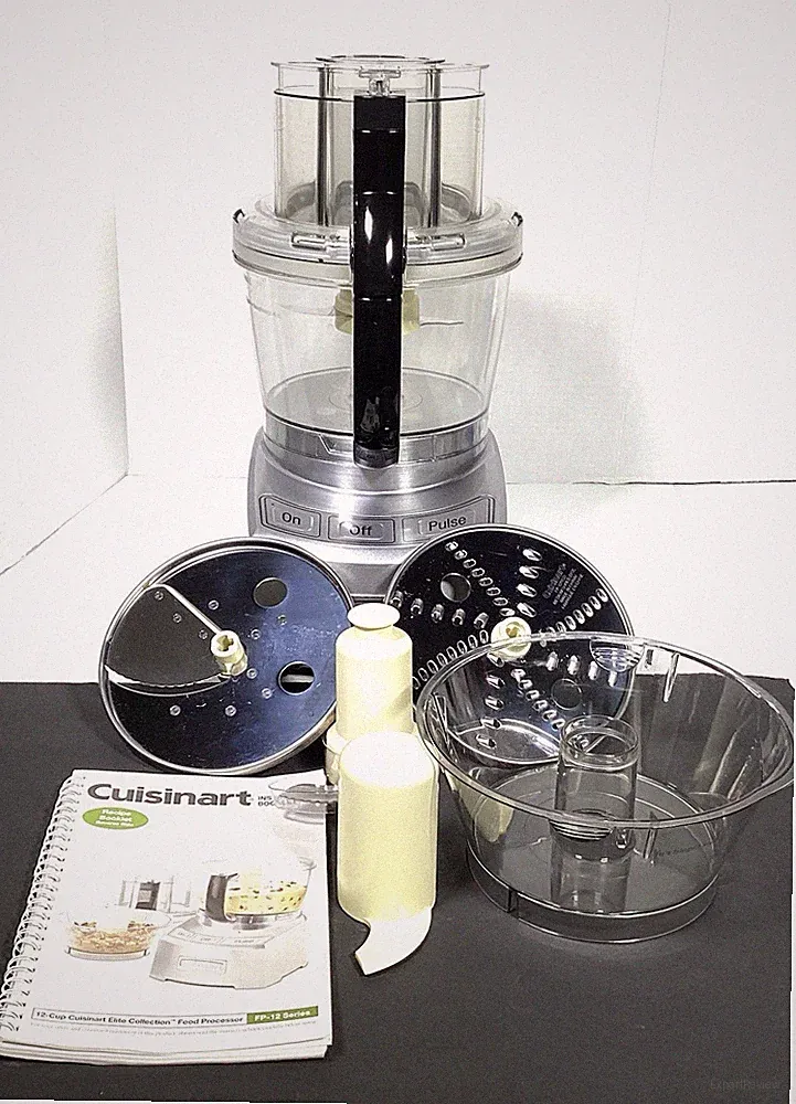 Cuisinart FP-12DC Elite Collection 2.0 Food Processor Die Cast 12 Cup Kitchen