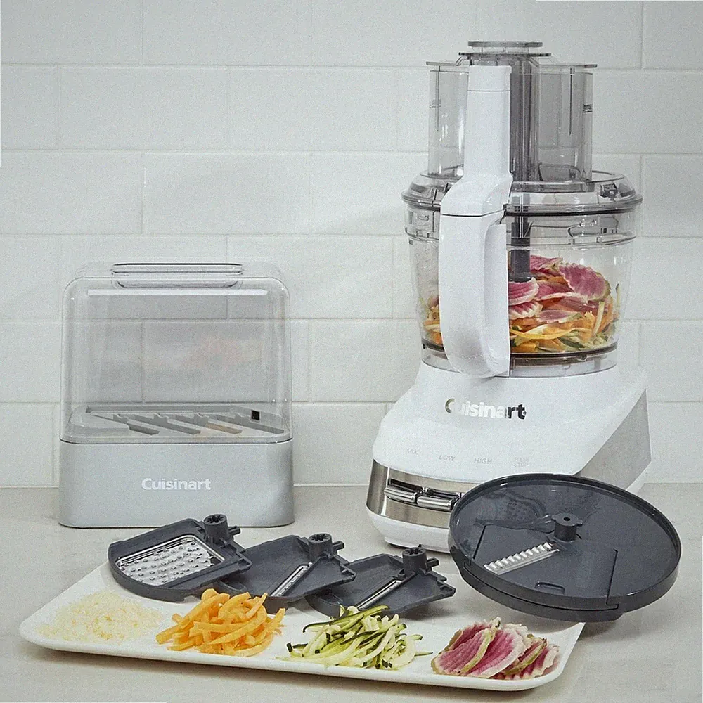 Cuisinart FP-130 13-Cup Multifunctional Food Processor 36 Oz. Blender Jar Disc