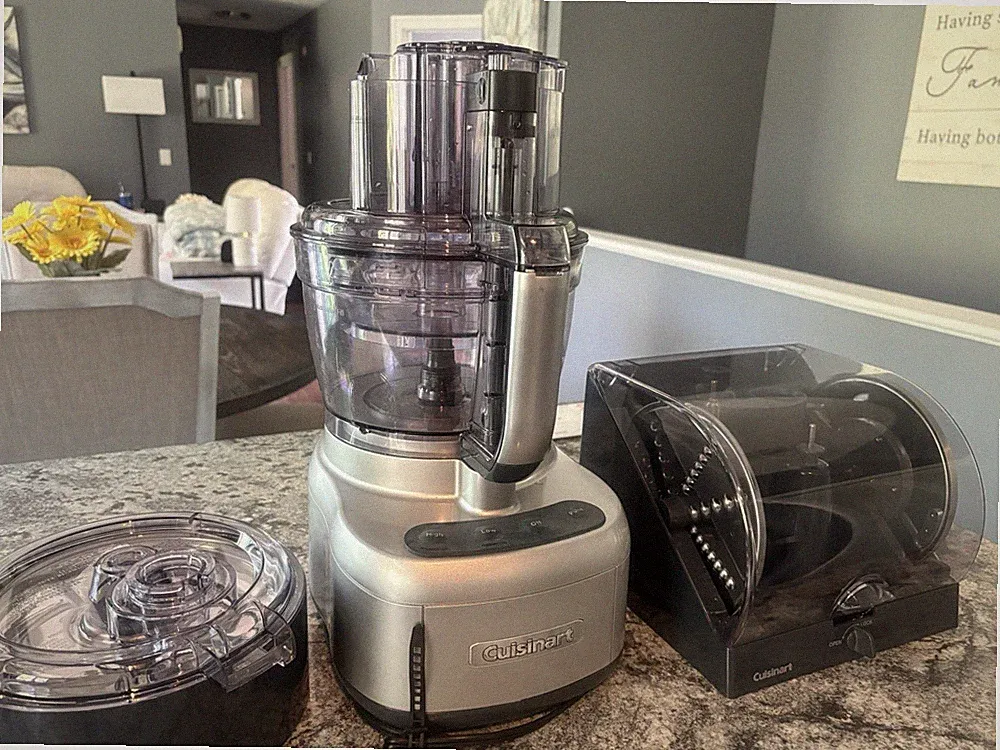 Cuisinart FP-13DSV Elemental 13-Cup Food Processor & Dicing Kit - Silver