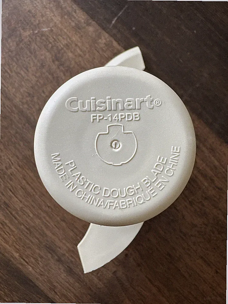 Cuisinart FP-14PDB Food Processor Plastic Dough Blade Replacement 14 cup