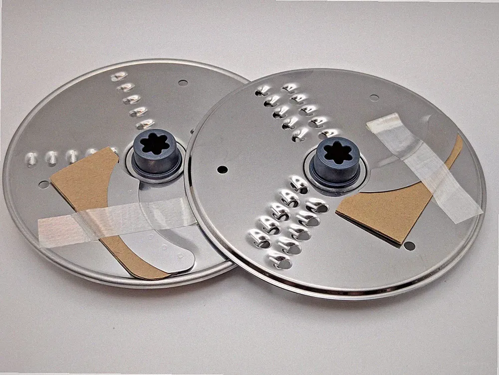 Cuisinart FP-8 Food Processor Slicing Discs Fine FP-8FD & Medium FP-8MD NEW