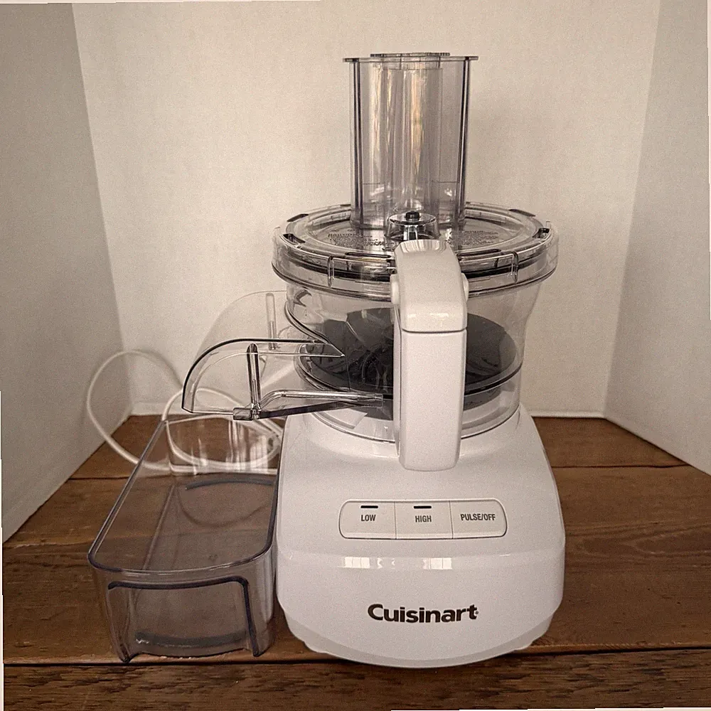 Cuisinart FP-9CF 9-Cup Continuous Feed Core Food Processor -White, 350W
