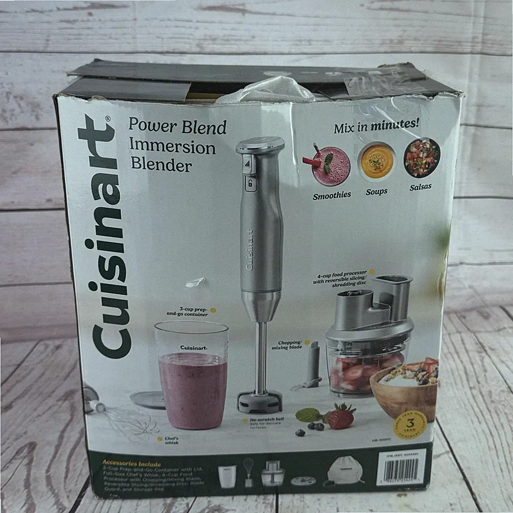 Cuisinart HB400PC Immersion Blender Food Processor Accessories No Motor