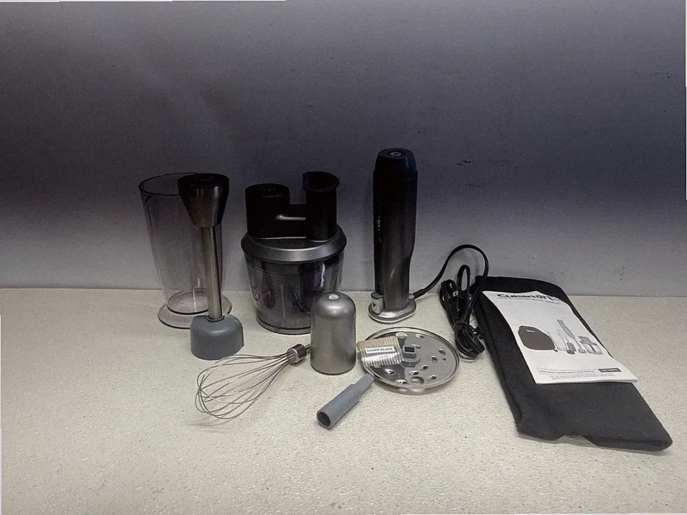 Cuisinart HB400PC Power Blend Immersion Blender Food Processor