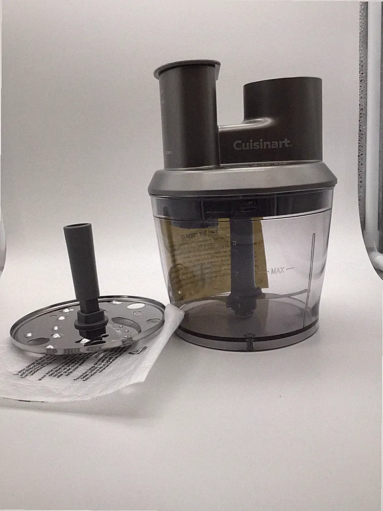 Cuisinart Immersion Blender PARTS 4cup Food Processor And Two Blades ONLY ExCon