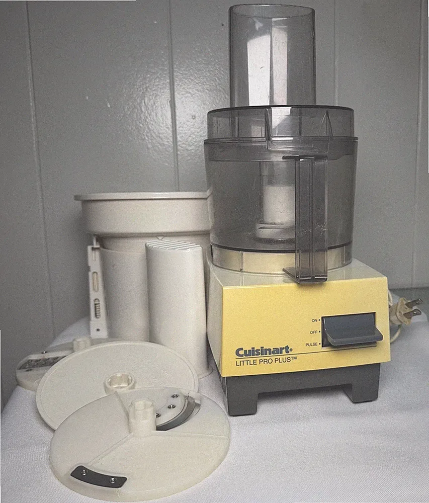 Cuisinart Little Pro Food Processor – Used, Tested & Working and Accessories!!