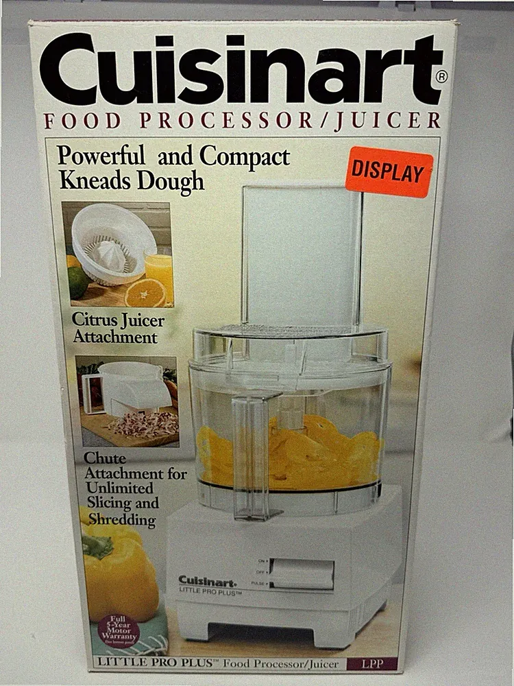 Cuisinart Little Pro Plus 3 Cup Food Processor w Accessories LLP