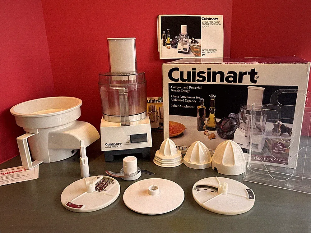 Cuisinart Little Pro Plus Food Processor Juicer Model LPP In Box Tested!