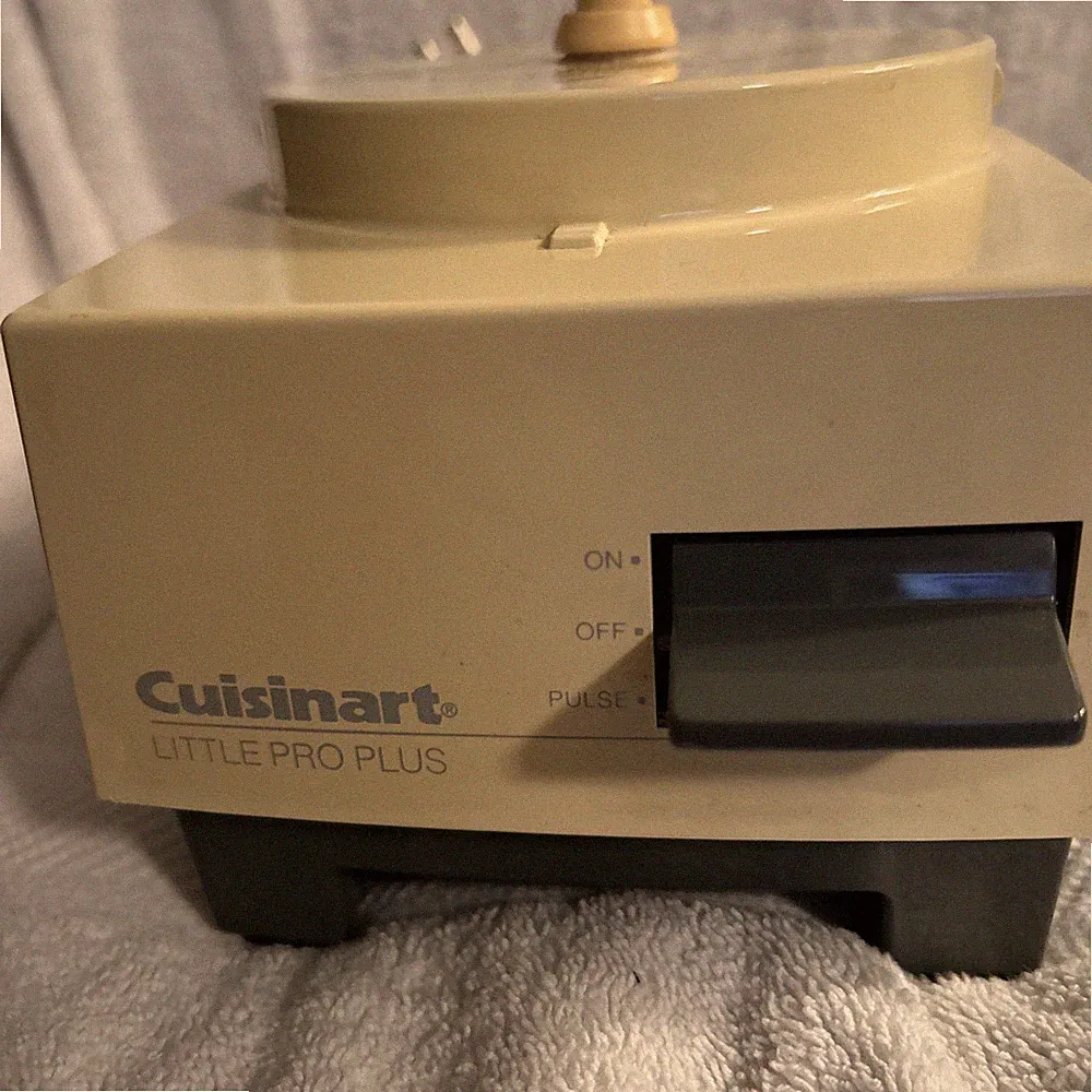 Cuisinart Little Pro Plus Food Processor OEM Motor Base Tested