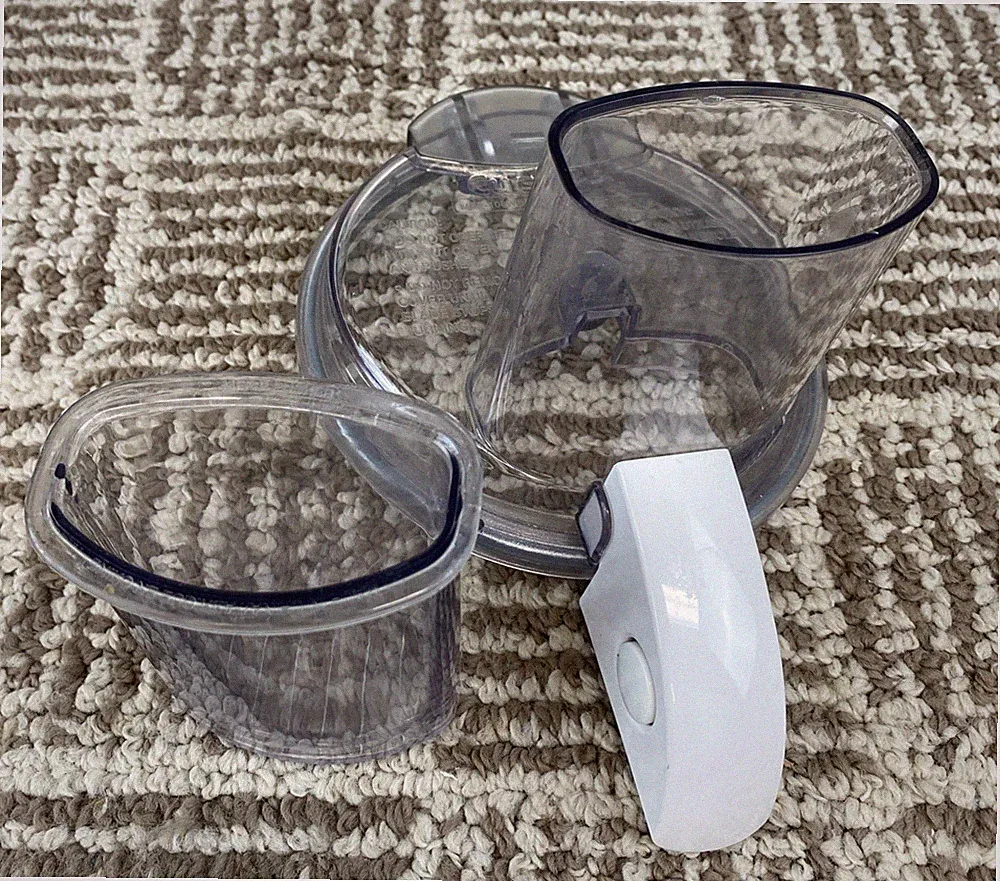 Cuisinart MFP-108WBC Food Processor Work Bowl Cover Lid & Pushers Replacement