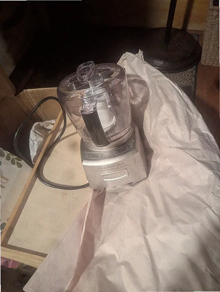 Cuisinart Mini Food Processor 4-Cup 250W 2-Speed BladeLock Chop/Grind Silver