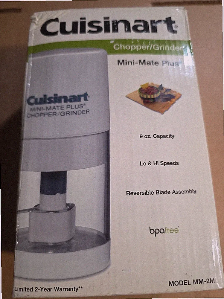 Cuisinart Mini Mate Plus Chopper/Grinder MM-2MGWP