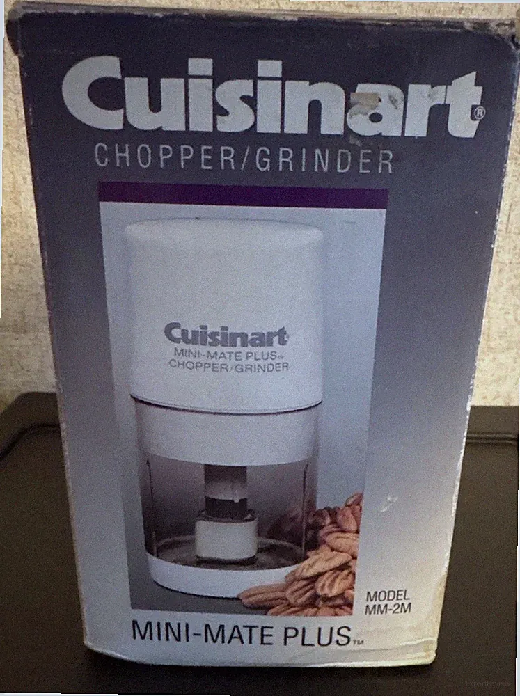 Cuisinart Mini-Mate Plus MM-2M Mini Food Processor 1 Cup 200-299W White Tested