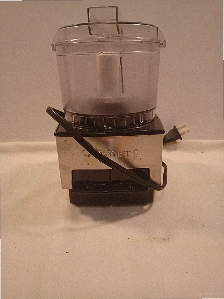 Cuisinart Mini-Prep 2.6-Cup Food Processor Black/Stainless DLC-1SS