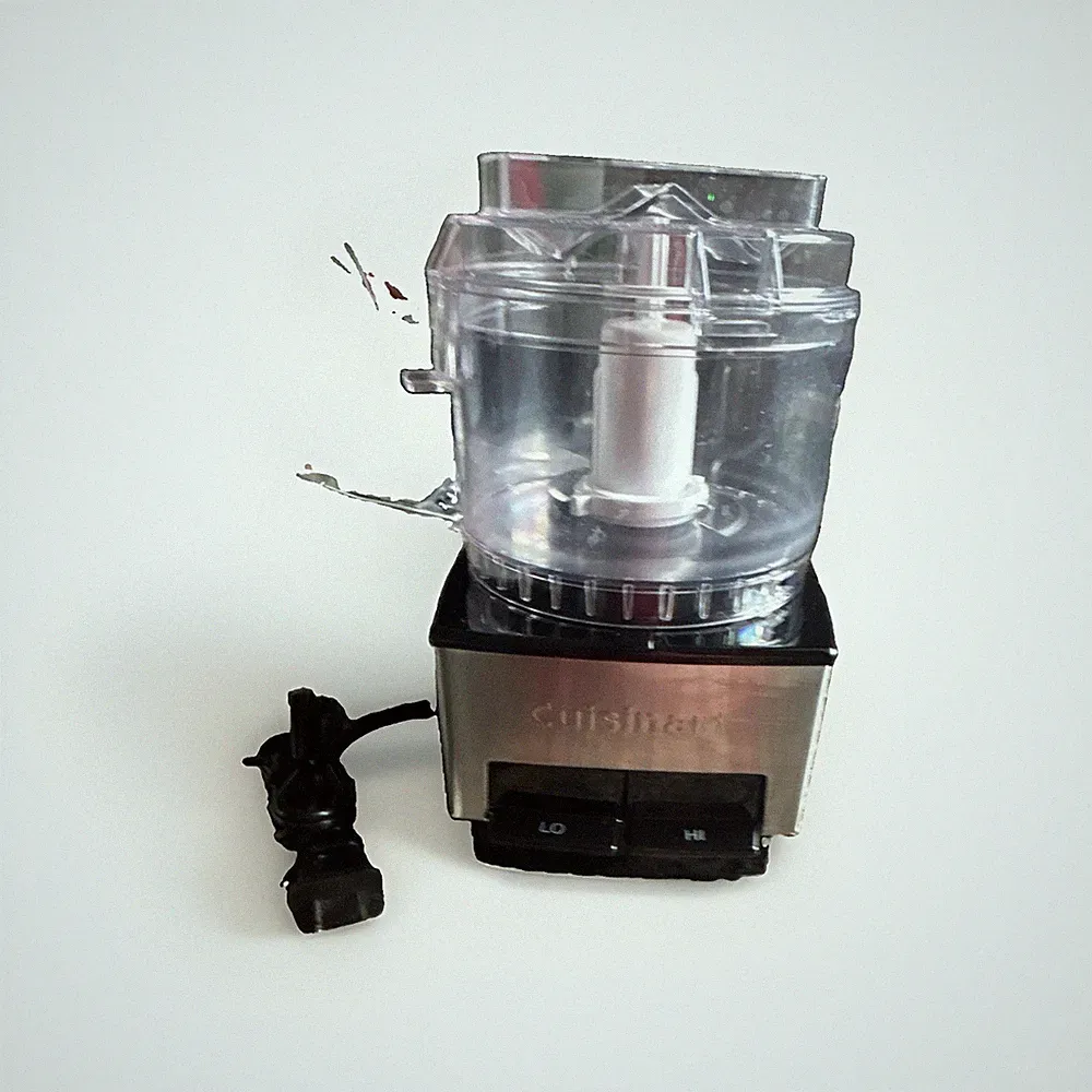 Cuisinart Mini Prep 3-Cup 250W 2-Speed Mini Food Processor w/ Bowl Lid Blade
