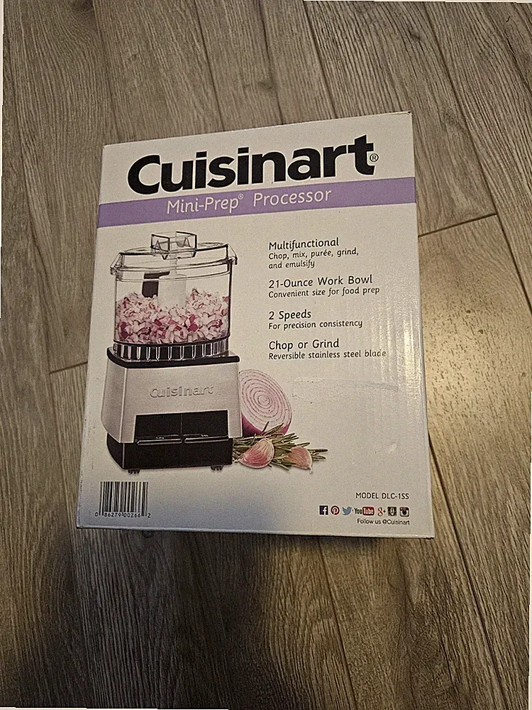 Cuisinart Mini PREP Food Processor Custom, 2.63 Cup, Silver