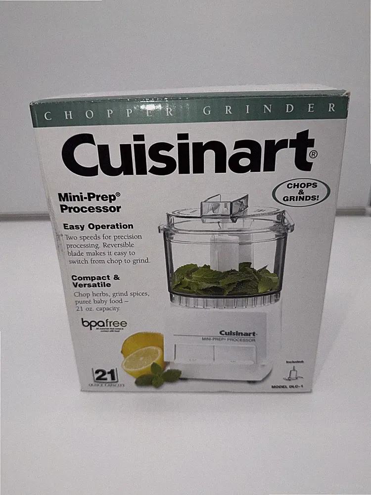 Cuisinart Mini-Prep Food Processor DLC-1 Chopper 2-speed grinder
