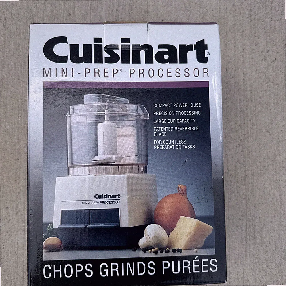 Cuisinart Mini-Prep Food Processor DLC-1 Chopper 2-Speed Grinder - New Open Box