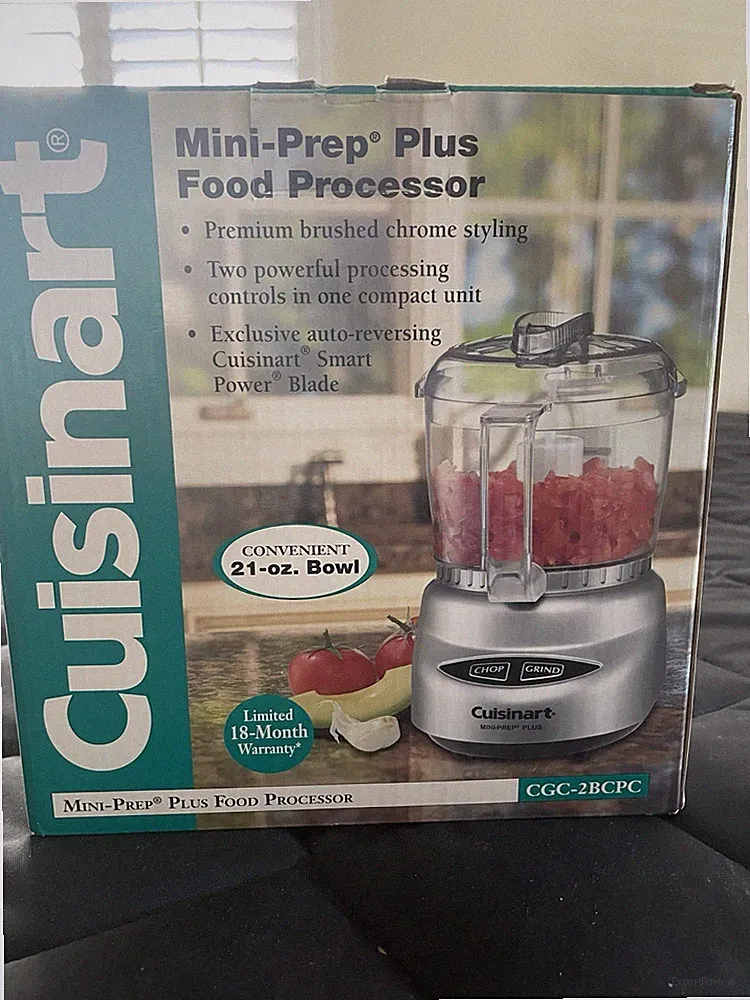 Cuisinart Mini-Prep Plus 21oz 250W Mini Food Processor, 2-Speed Silver CGC-2BCPC