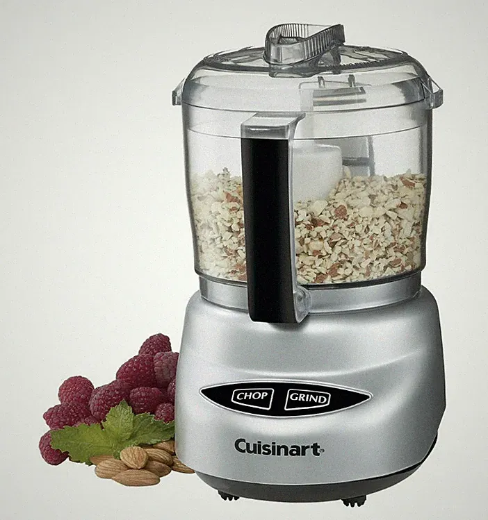 Cuisinart Mini-Prep Plus 3-Cup Food Chopper, Brushed Chrome