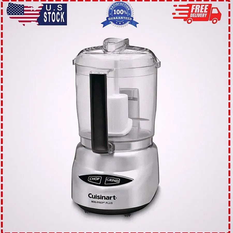 Cuisinart Mini-Prep Plus 4 Cup Food Processor Compact Kitchen Prep Tool